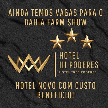 Hotel Tres Poderes Luís Eduardo Magalhães Esterno foto